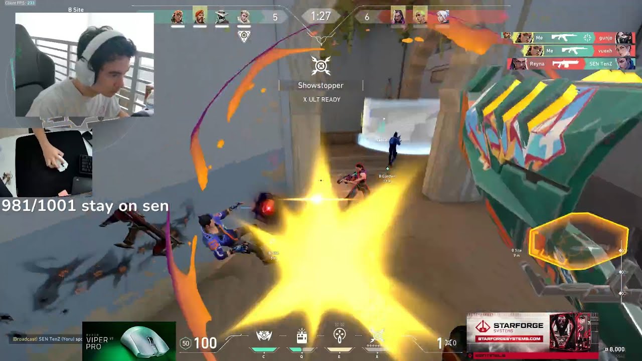 mvp! 24 RANK! bind! SEN ZEKKEN RAZE VALORANT GAMEPLAY [ FULL MATCH VOD ]