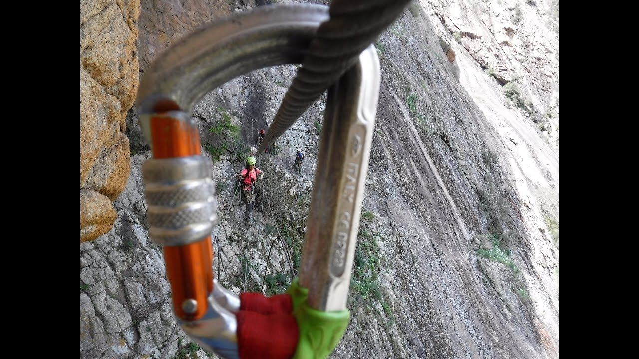 I Sirboni Via Ferrata de Tolla Corsica