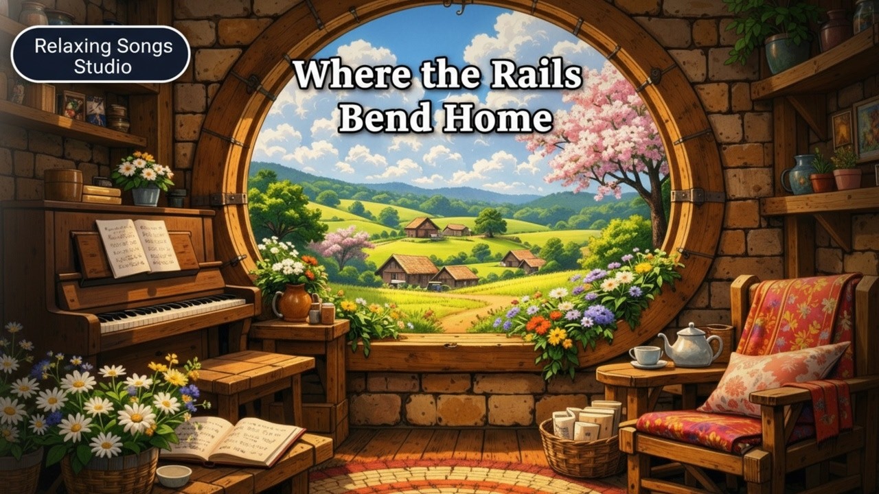 Where the Rails Bend Home | Soft Spring Piano