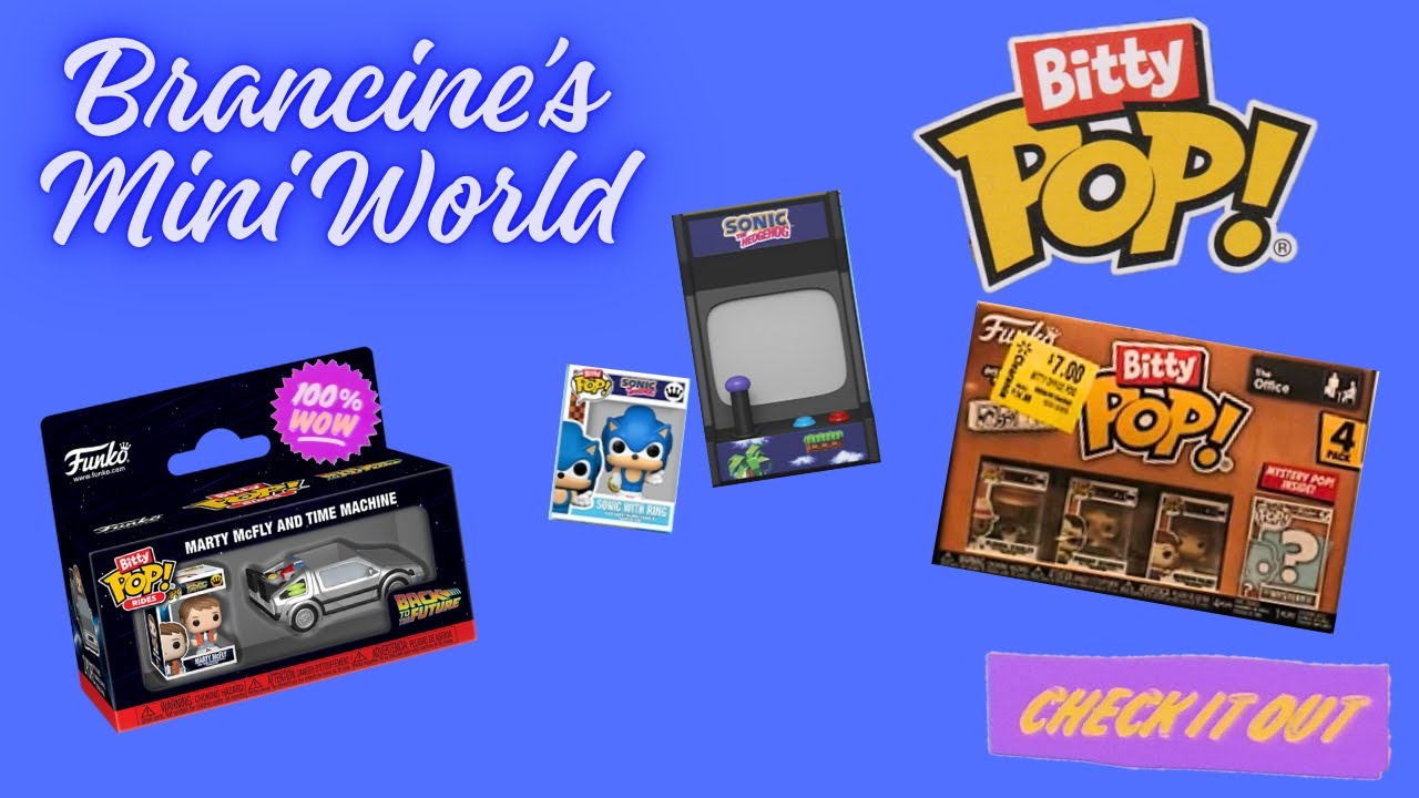 Opening More Funko Bitty Pops | Doll Size Funko Pops 2