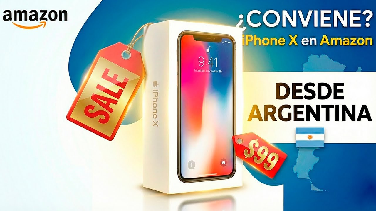 Cómo comprar un iPhone X por Amazon desde Argentina en 2026