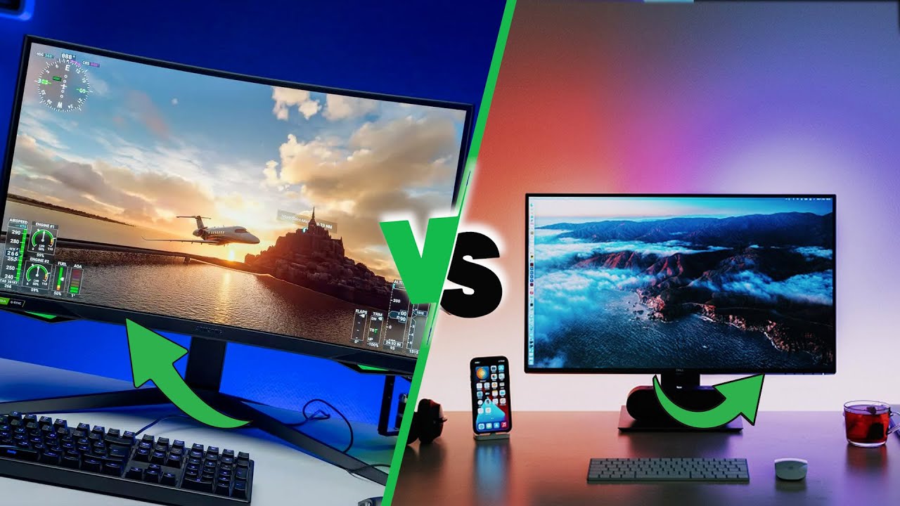 Игровой монитор LED или LCD: какой лучше для игр?