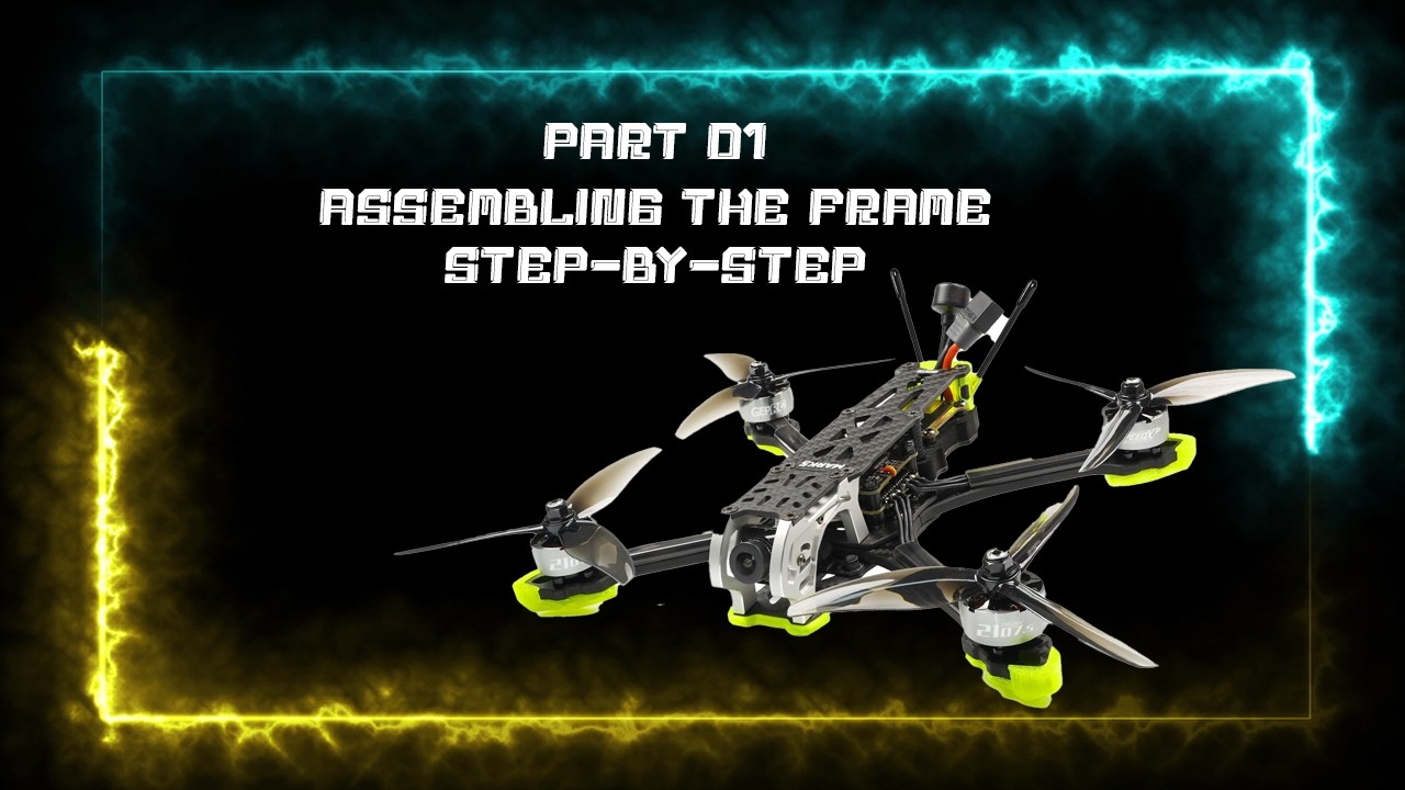 Ultimate FPV Drone Build | GEPRC Mark 5 build | Part 1- Assembling the frame 