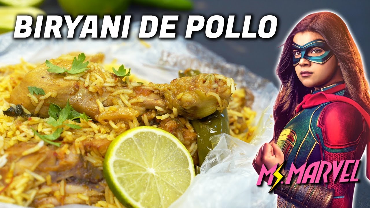 El ARROZ con POLLO de Kamala (Ms. Marvel) | Biryani RECETA