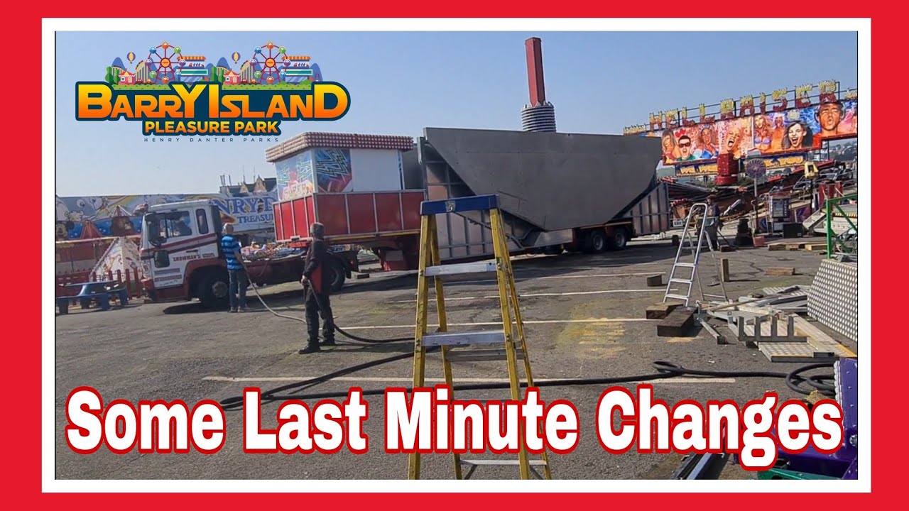 Some Last Minute Ride Changes At Barry Island