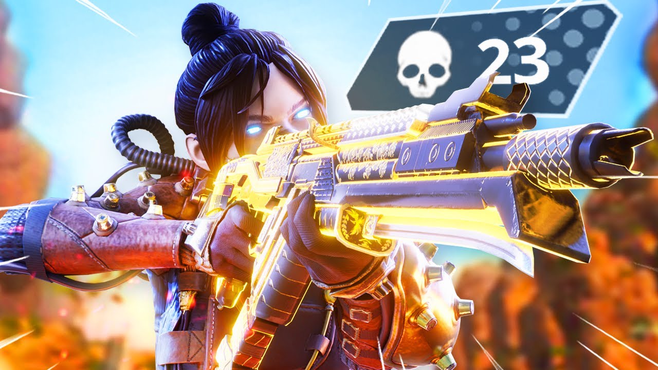 USE THE R301! 23 KILLS 4,000 DAMAGE (Apex Legends)