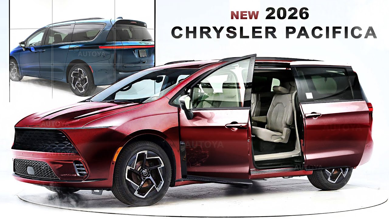 2026 Chrysler Pacifica - INTERIOR & Color Options Preview