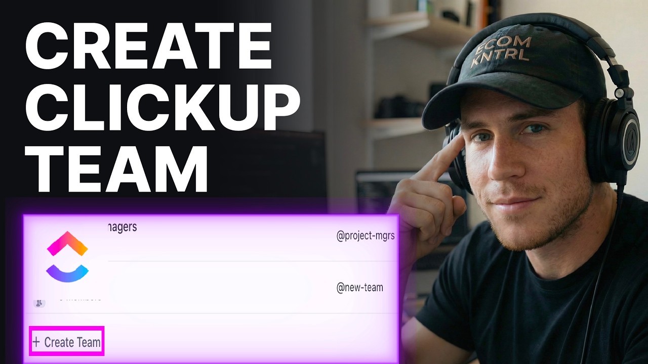 How To Create A Team In ClickUp (2026) | Workspace Settings