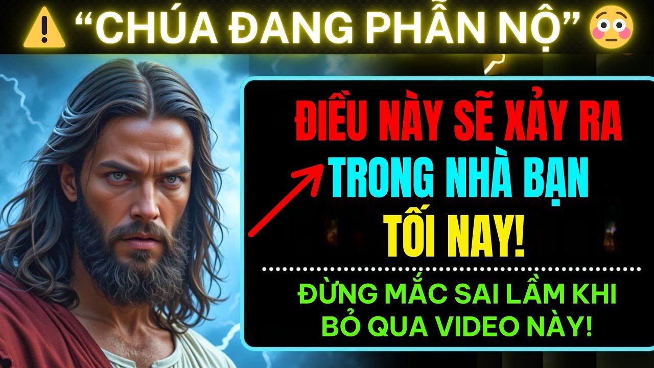 CHÚA ĐANG GIẬN DỮ, ĐỪNG MẮC SAI LẦM BỎ QUA ĐIỀU NÀY!!👆