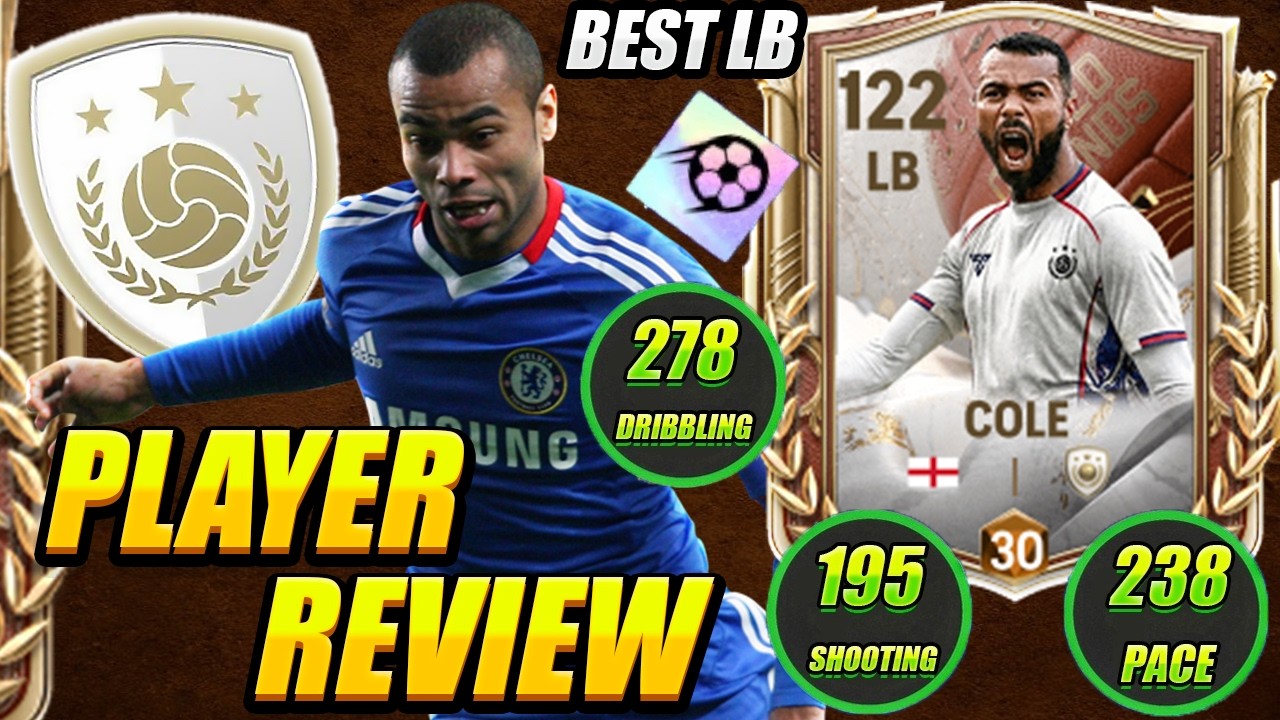 HE IS A MONSTER! 🧱🔥 117 Capped Legends Icon Ashley Cole Player Review! BEST LB META?! &ndash; FC Mobile 26