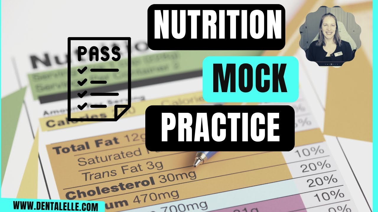 Nutrition Mock Exam Practice