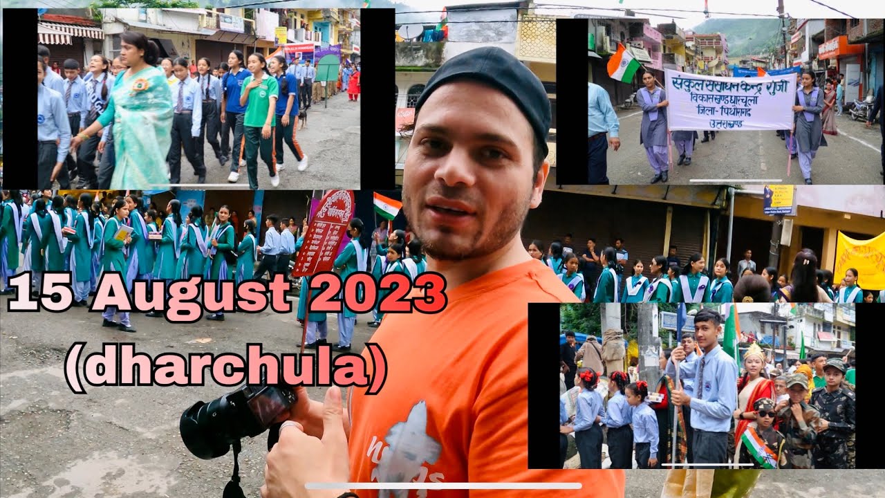 15 AUGUST 2023 ( धारचूला Pithroghad Uttarakhand) 77th indipendens day 🇮🇳✊🏻