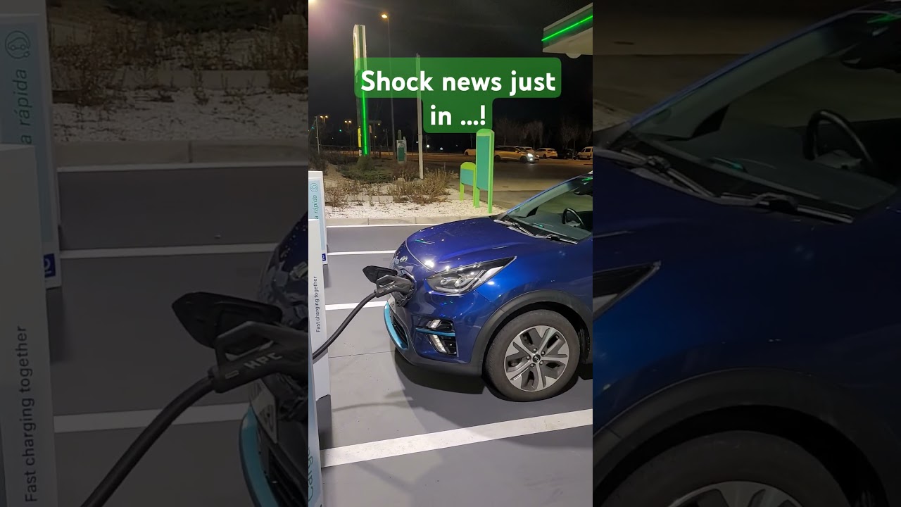 A BP Pulse that works ! #ev #rapidcharging #spain #automobile