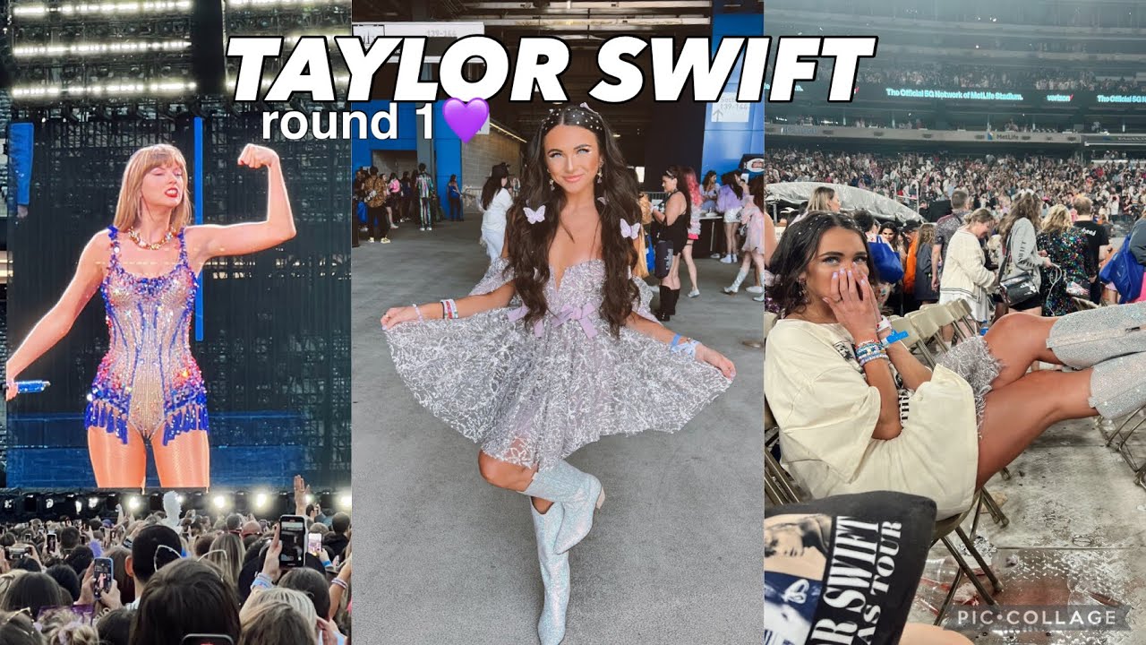 TAYLOR SWIFT ERAS TOUR N1 | GRWM, full concert vlog + LOTS of surprises🪩💜✨
