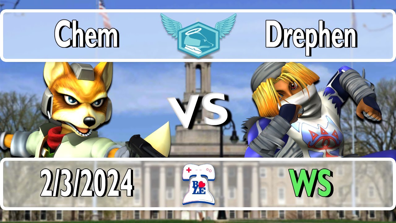 Smash Valley Revival: Chem (Fox) Vs. Drephen (Sheik) - WS