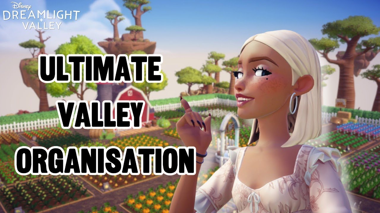 How I Stay Organised | Storage Rooms and Farm Floating Islands | Disney Dreamlight Valley