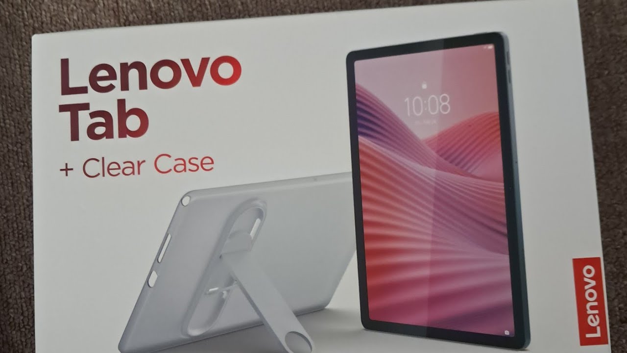 LENOVO TAB + CLEAR. CASE #unboxing #lenovotab #shortsfeed #trending 