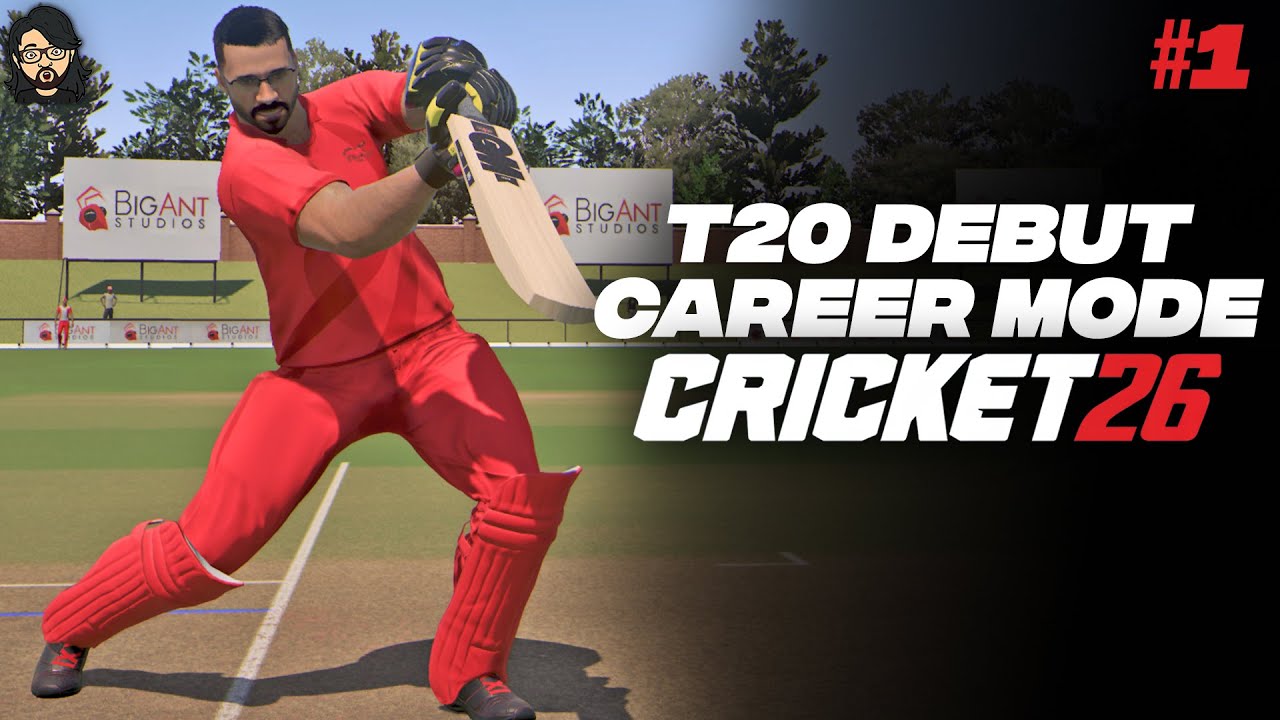 [01] Club T20 Debut • Cricket 26 • My Career Mode