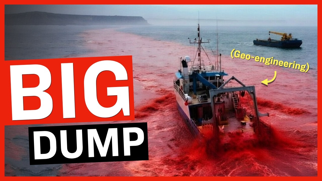 Massive Amount of Chemicals Dumped into the Ocean on Purpose