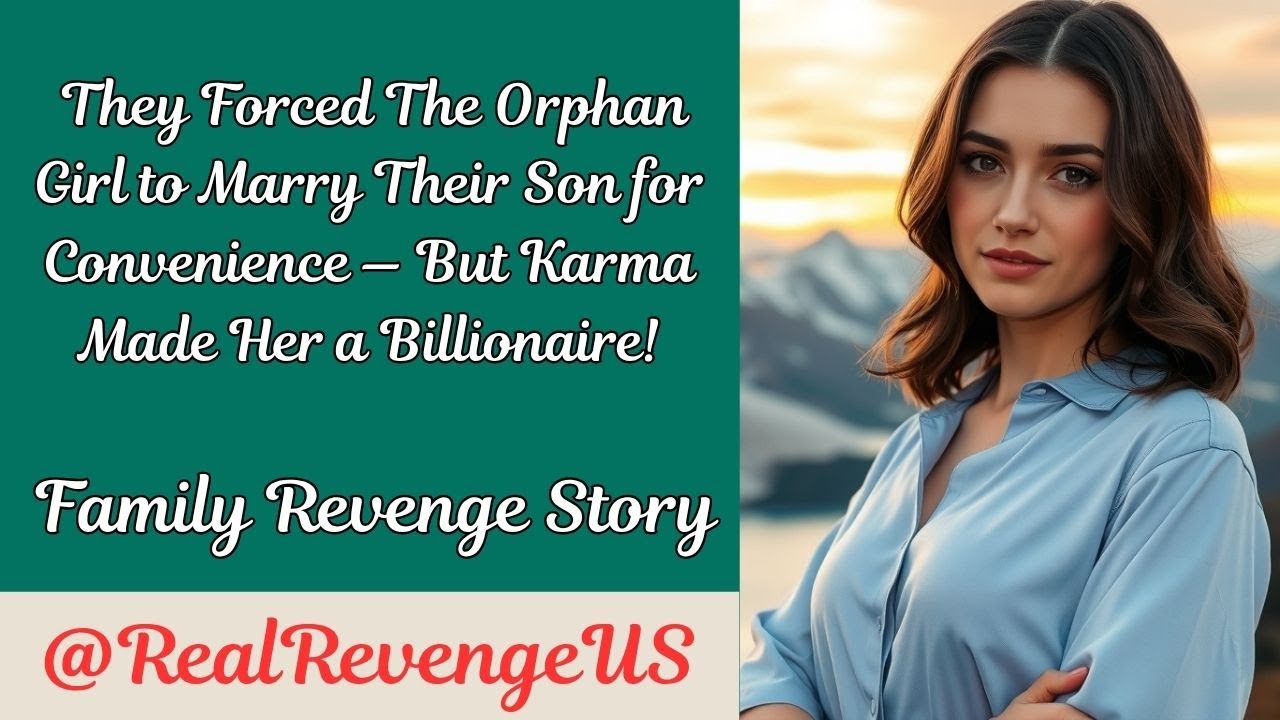 They Forced The Orphan Girl to Marry Their Son for Convenience — But Karma Made Her a Billionaire