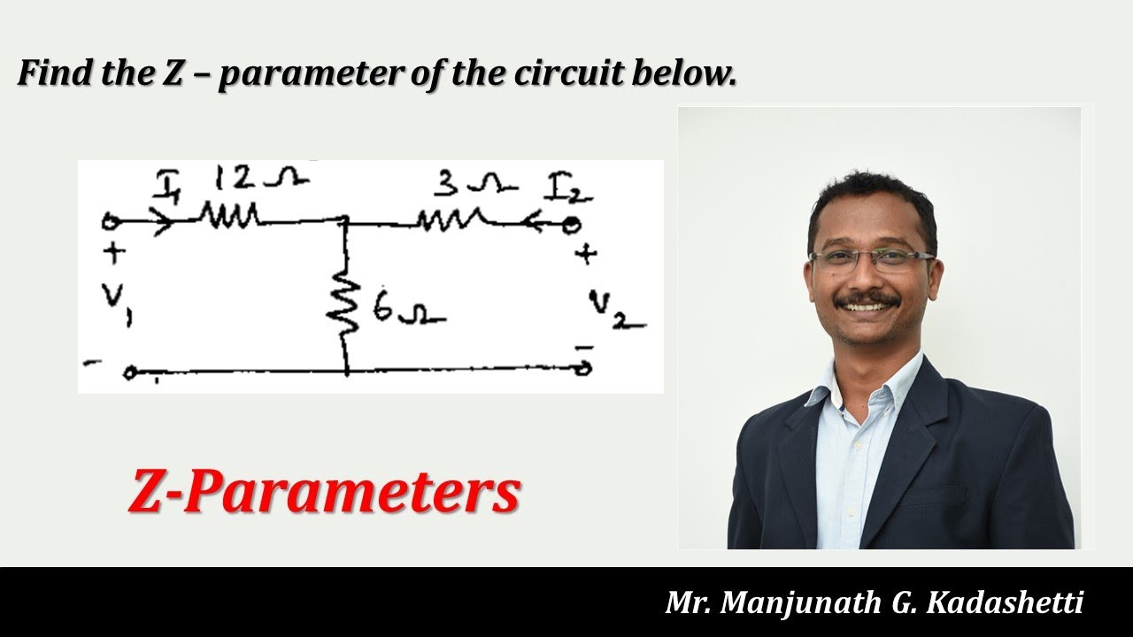 Find the Z &ndash; parameter of the circuit below. 10M VTU
