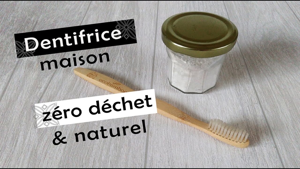 DENTIFRICE fait maison naturel zéro déchet par Vie Verte