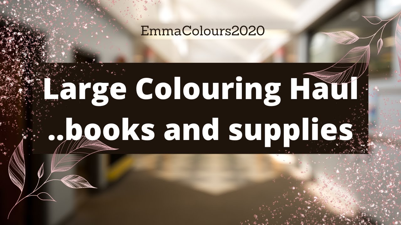 Adult coloring haul July 2023