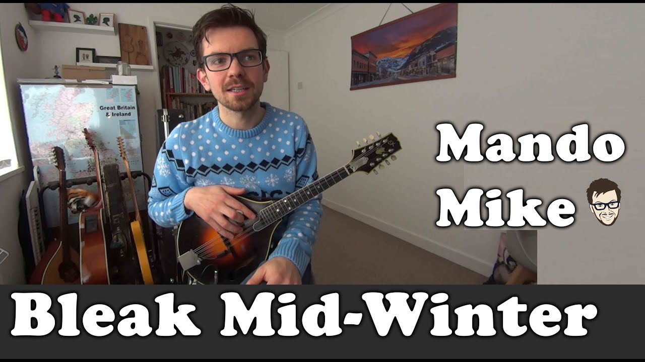 In the Bleak Midwinter in B! Mandolin Lesson (Intermediate)