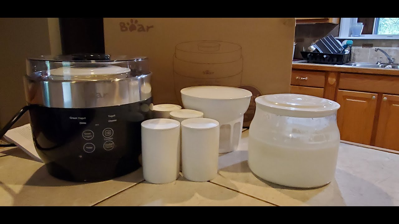 Let's Make YOGURT and CHEESE! with a BEAR Yogurt Maker (CLOSED Giveaway)
