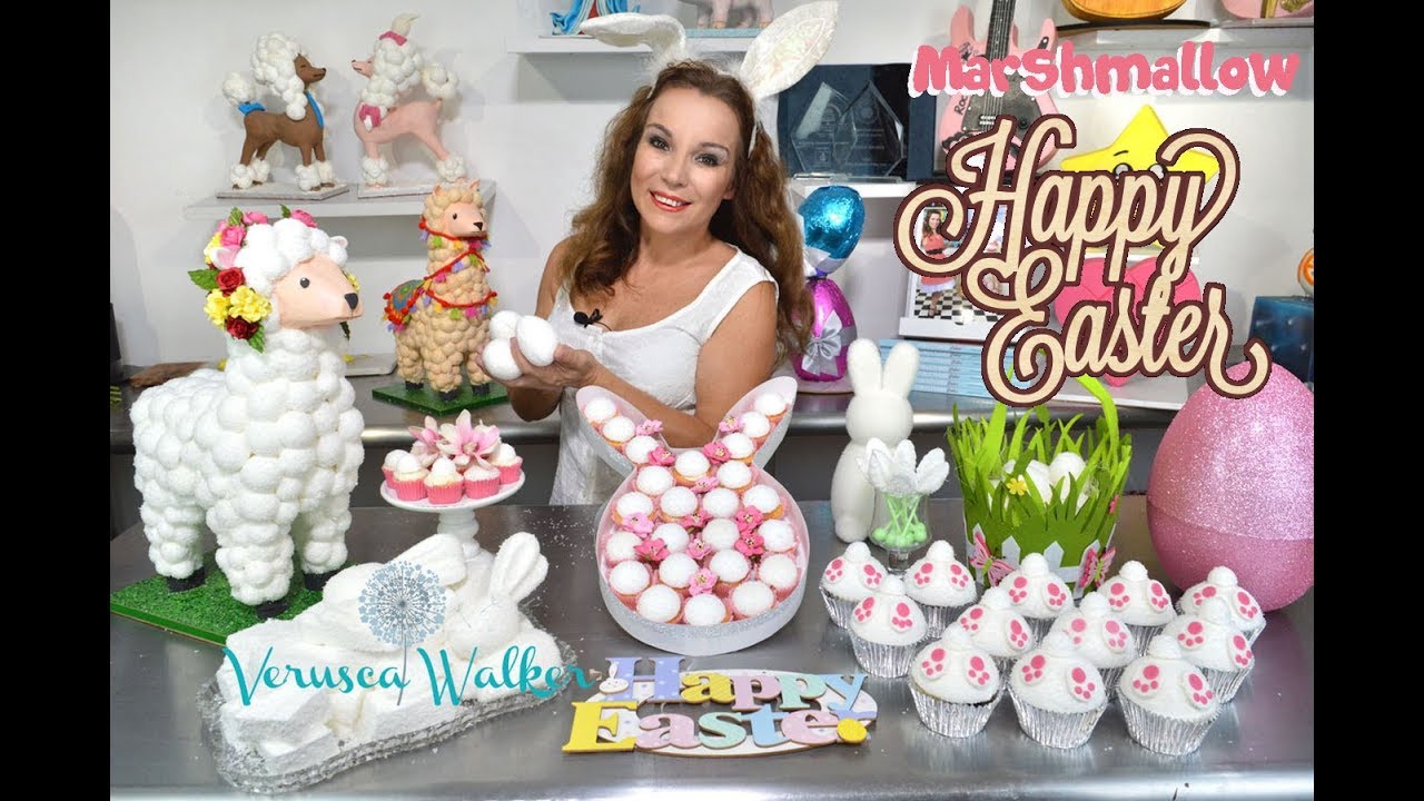 Easter Marhsmallow Cake and ideas for Easter
