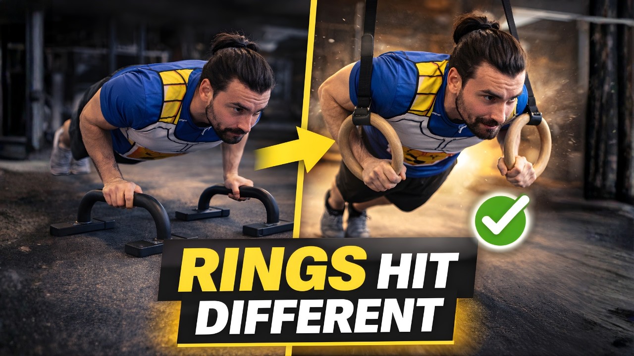⚡ Что произойдет, если добавить кольца к калистенике?