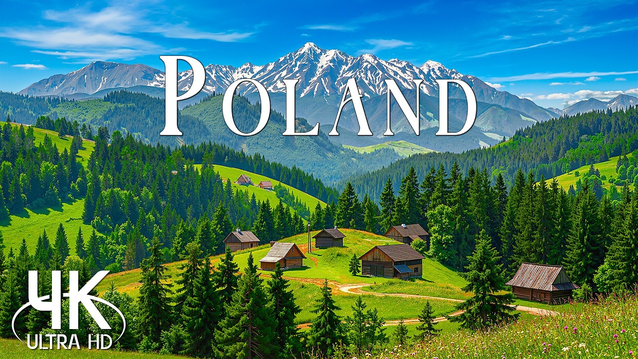 🌿🇵🇱 Poland 4K 🇵🇱🌿 | Emerald Meadows, Tatra Peaks & Timeless Central European Serenity