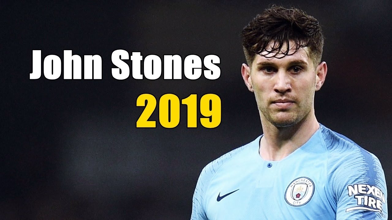 John Stones Defending of Wall 2019