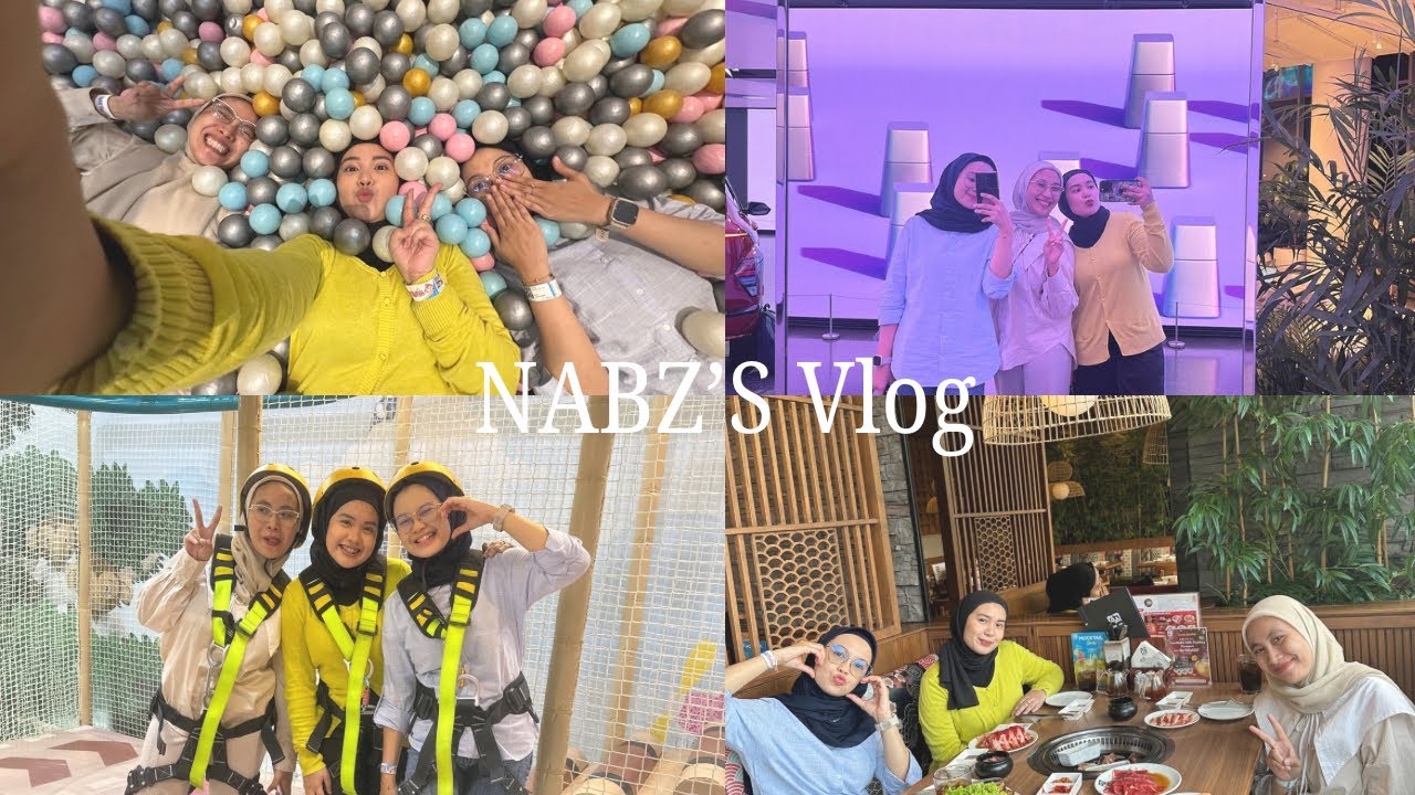 NABZ VLOG | MAIN KE PLAYTOPIA SERU BGTTT! Inner child kita meronta ronta😌