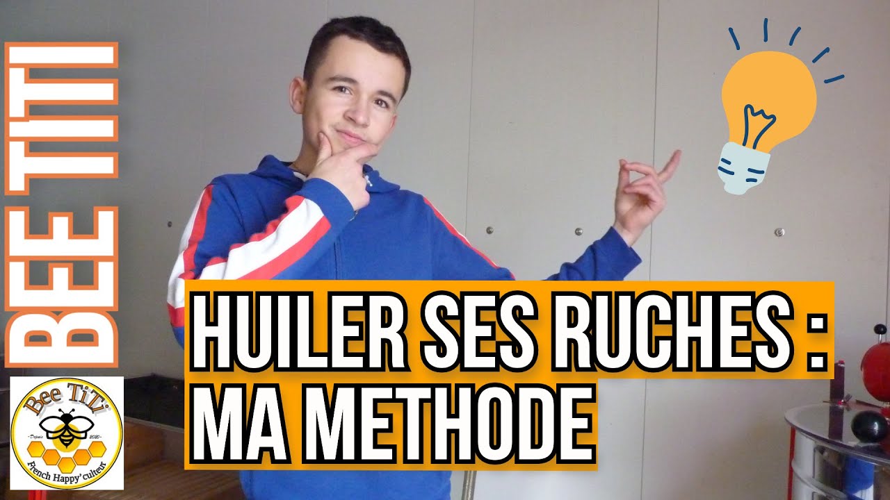 Traitement des ruchettes à l'huile de lin
