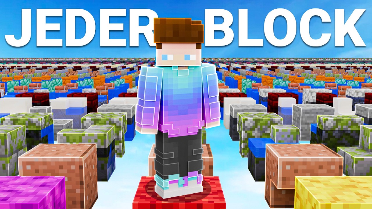 Kann ich Minecraft auf der Debug Welt durchspielen?