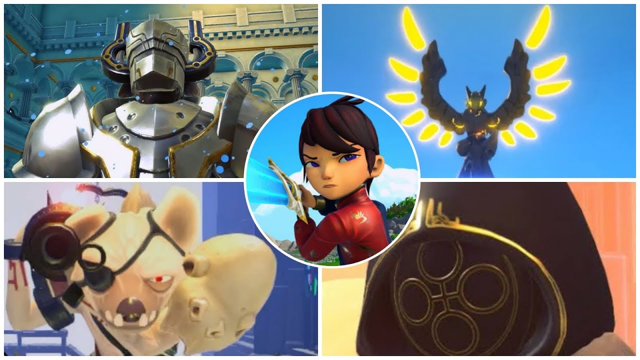 Ary and the Secret of Seasons - All Boss Fights / Nintendo Switch