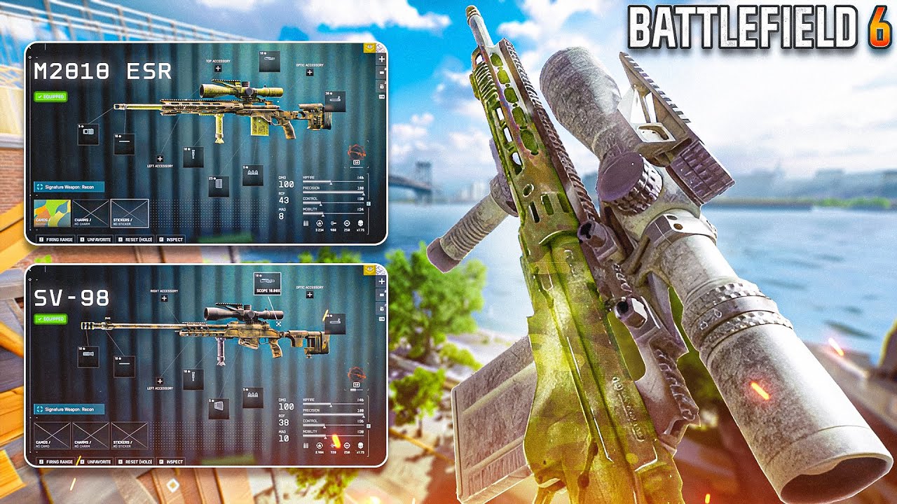 The ONLY 2 Sniper Classes You Need in Battlefield 6 💥😮‍💨
