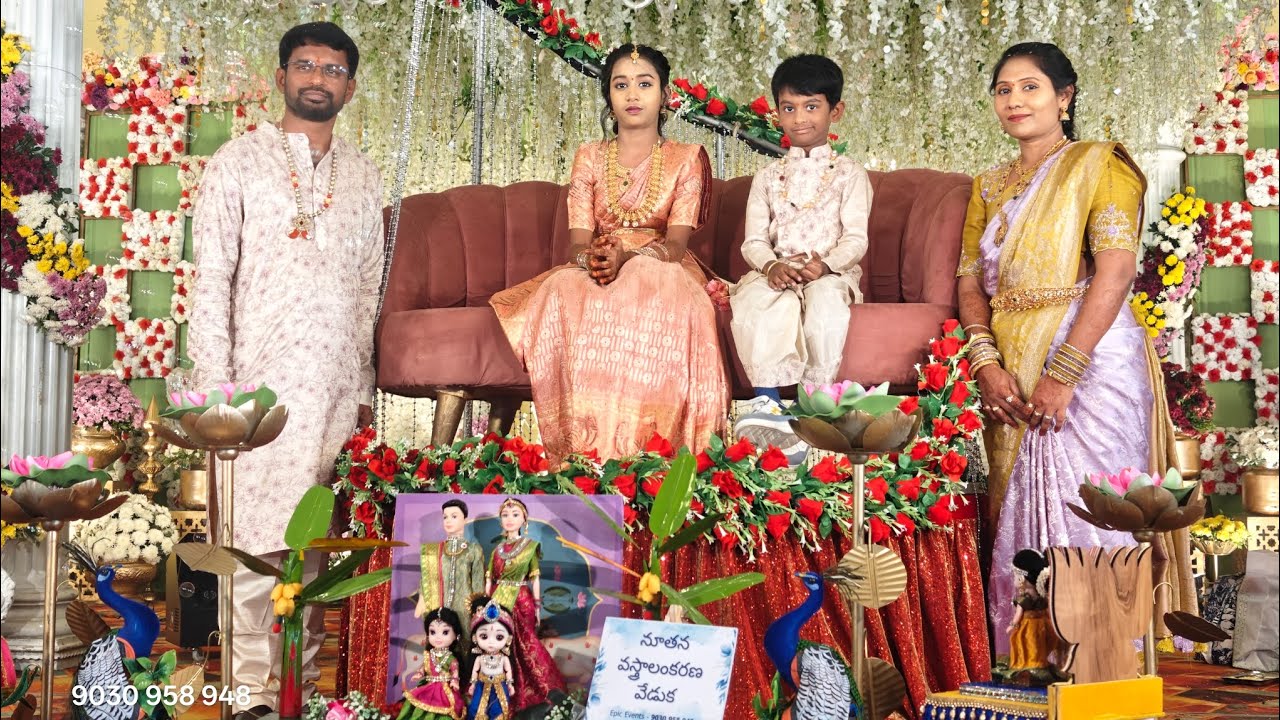 Saree & Dhothi Ceremony //Epic Events-Suresh Ageeru (9030 958 948) //Jangaon 