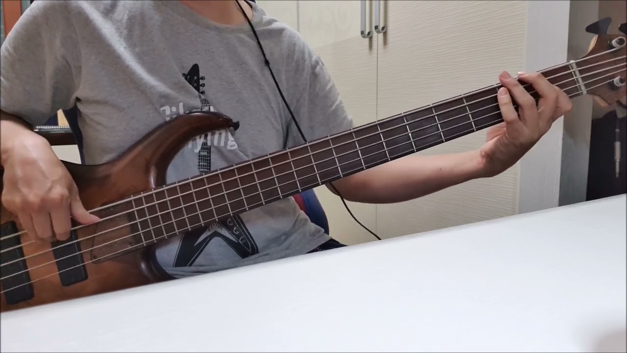 Grupo Mojado - Piensa En Mí (bass cover)