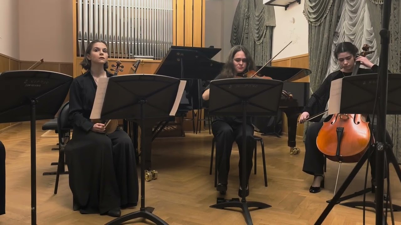 S. Tkachenka - String Quartet No 1 , 1st and 2nd Movements (
