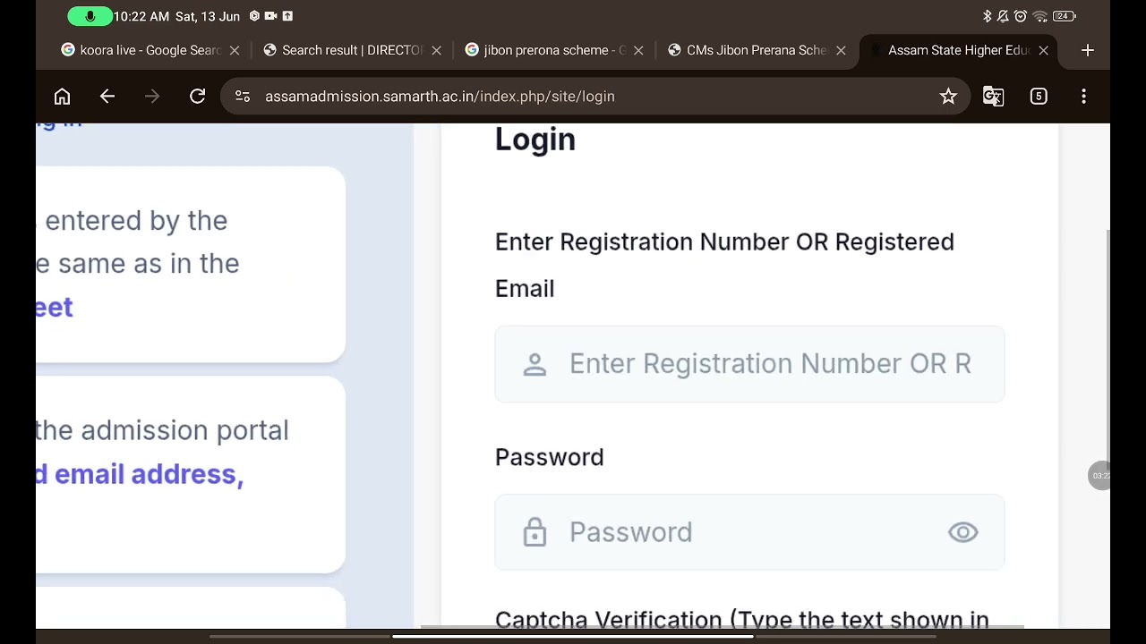 Re-Open Samarth Portal UG Admission 2026 #samarthportaladmission2026 #spotadmission #ugadmission 