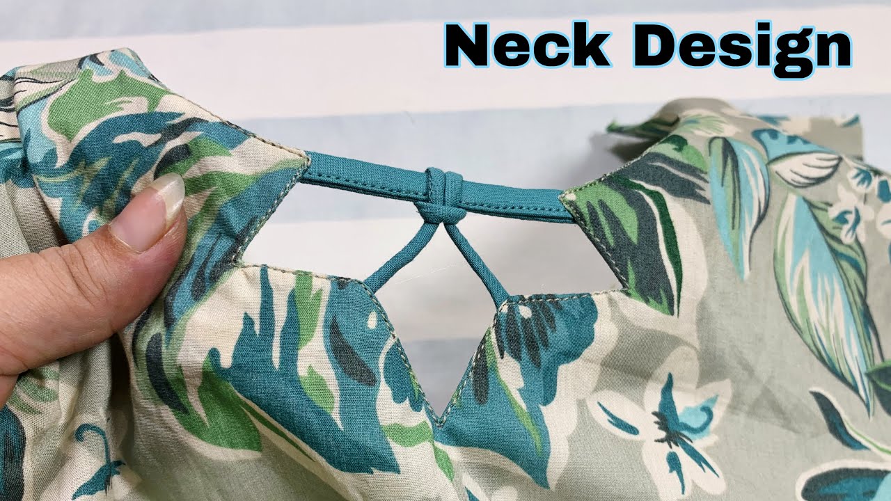 New neck design | gala design | Dori banane ka tarika