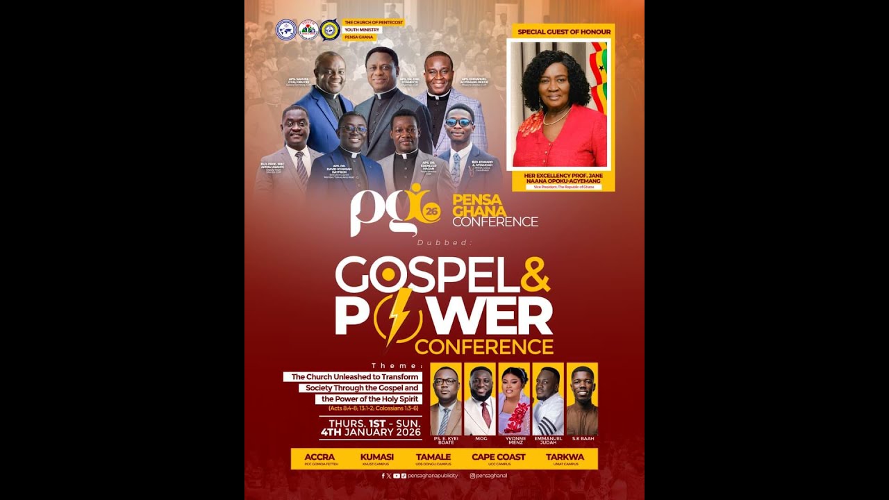 PENSA GHANA CONFERENCE 2026 DAY 3 EVENING SESSION