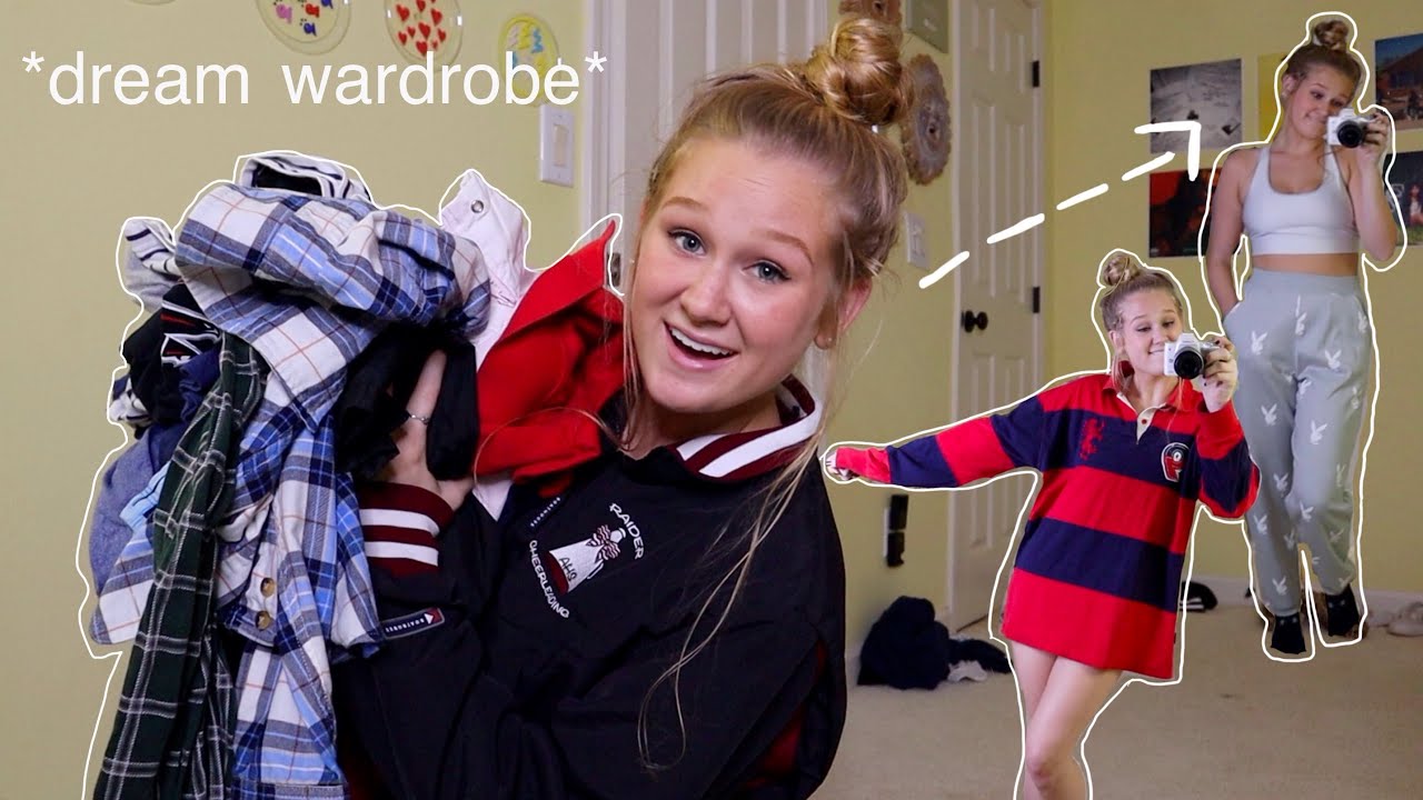 shop with me for my DREAM closet *try-on haul*