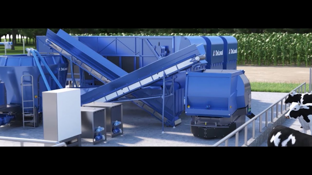 DeLaval Optimat avec module OptiWagon : Le système d'alimentation automatisé