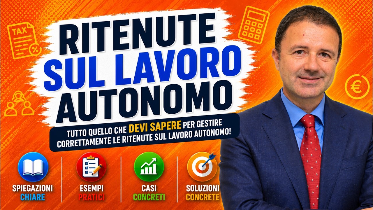 Ritenute sul lavoro autonomo: come funzionano?