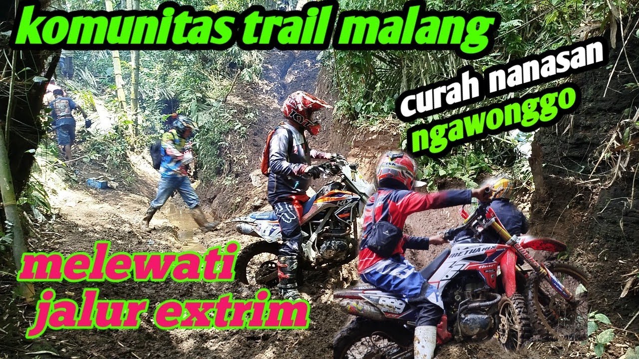 Komunitas trail malang  mentaklukan tebing sangat sulit dilewati #trailmalang #komunitastrail