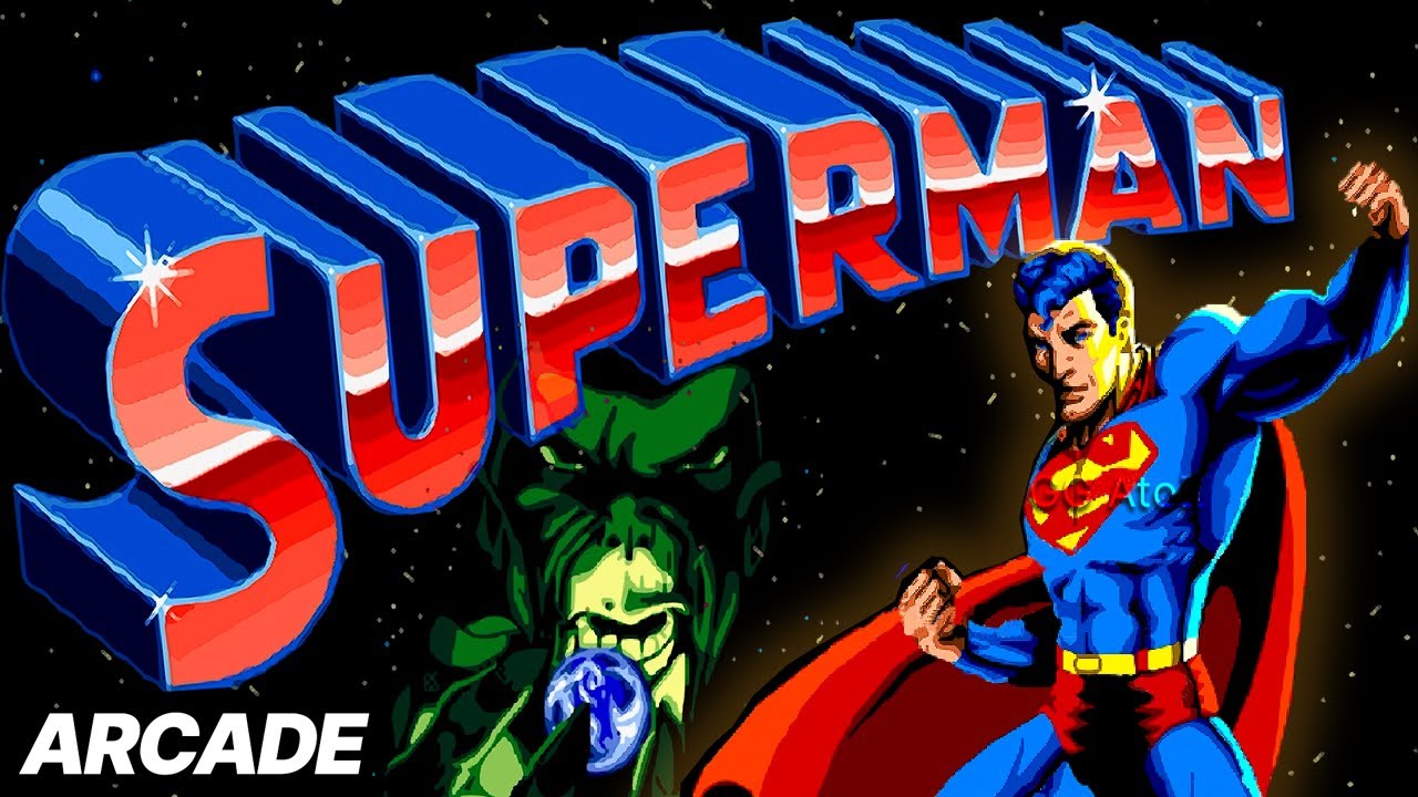 Superman, 100% FULL GAME | ⭐Arcade, No Commentary