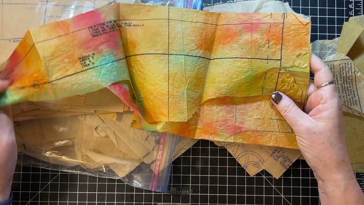 Scrappy Saturdays! - Playing with Sewing Pattern Scraps!